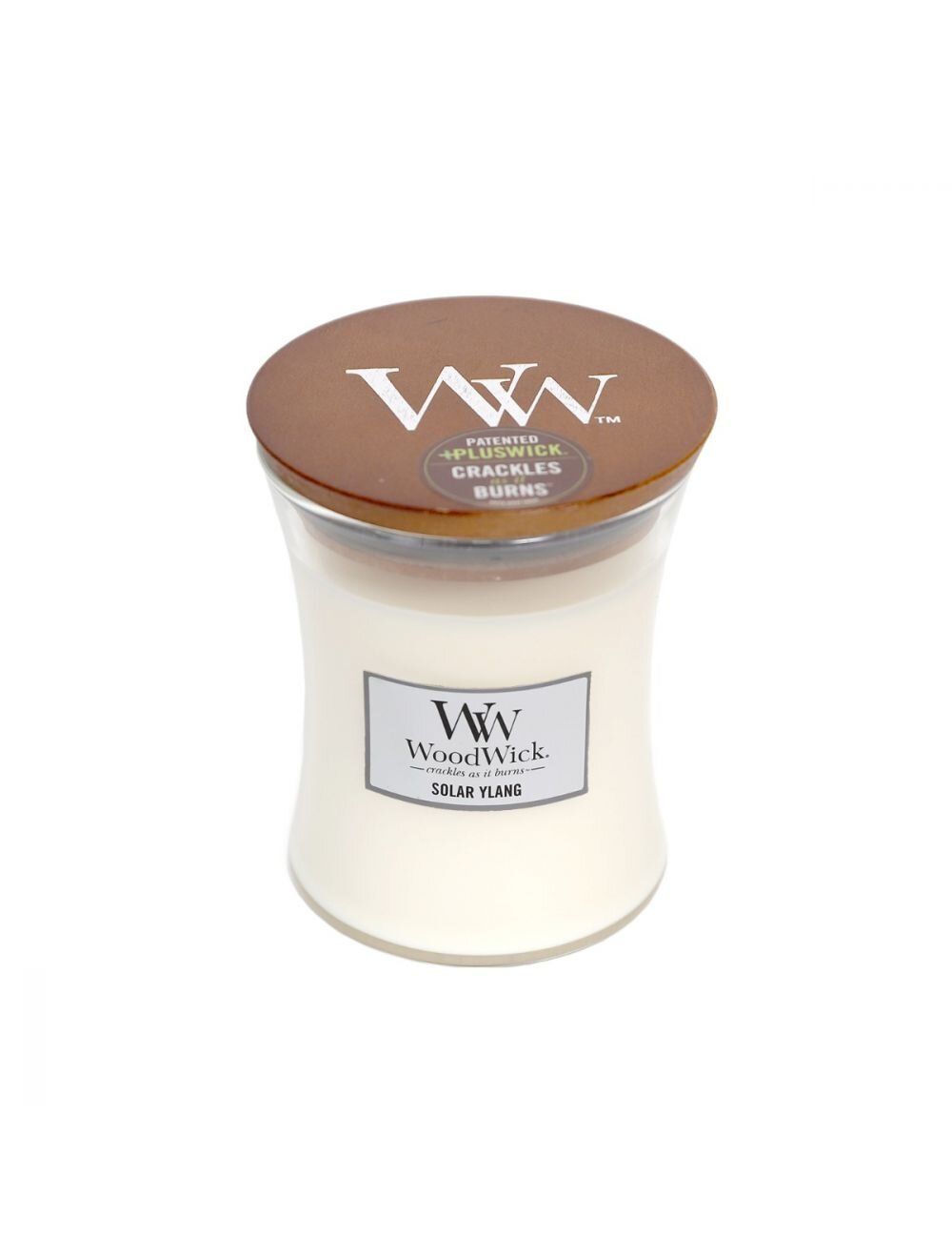 Ароматична свічка з ароматом іланг-ілангу та туберози Woodwick Medium Solar Ylang 275 г - фото №1 Ароматична свічка з ароматом іланг-ілангу та туберози Woodwick Medium Solar Ylang 275 г - фото №1